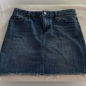 Denim Mini Skirt